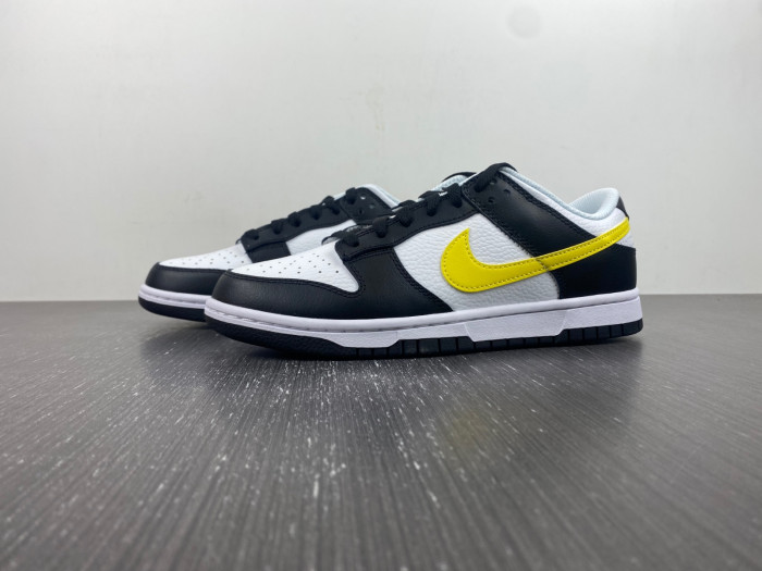 nike dunk low “black/yellow” fq2431-001