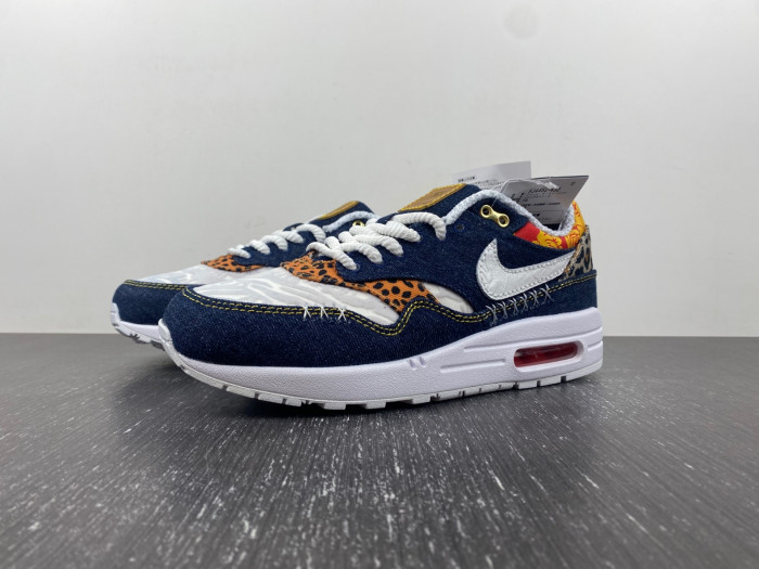 nike air max 1 premium denim leopard fj4452-432