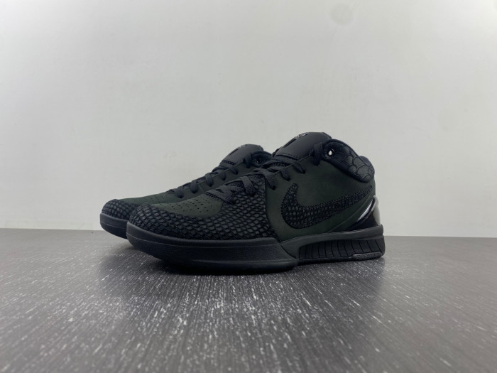 nike kobe 4 protro “black gold” fq3544-001