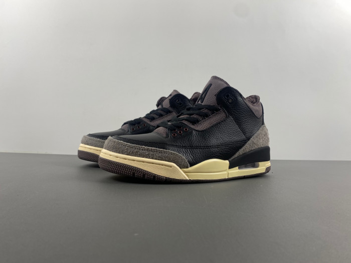 a ma maniere x air jordan 3 “black” fz4811-001