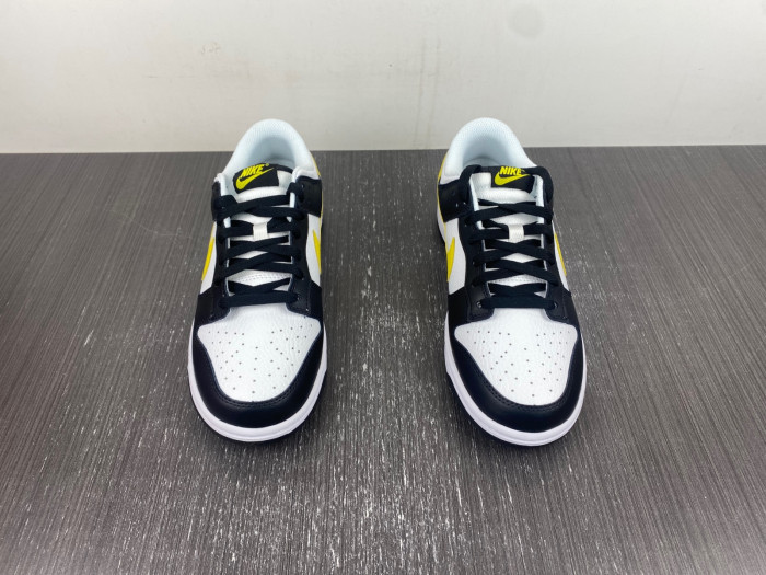 nike dunk low “black/yellow” fq2431-001