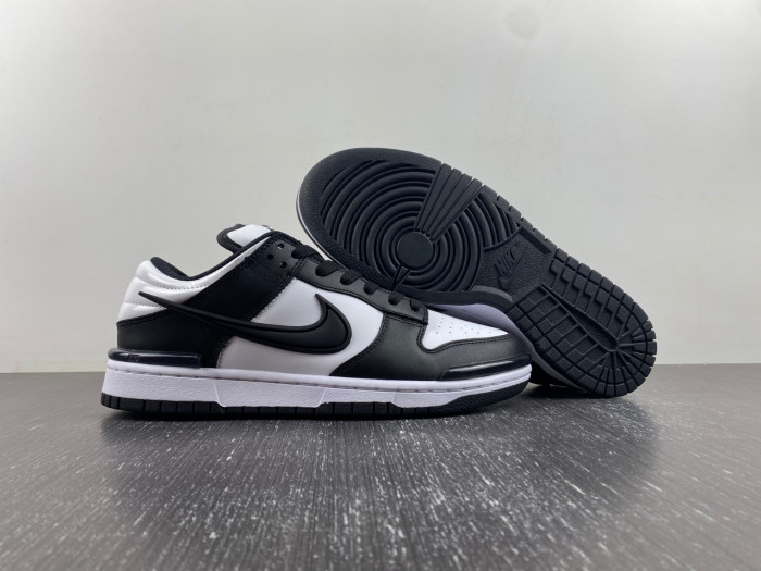nike dunk low twist panda (women