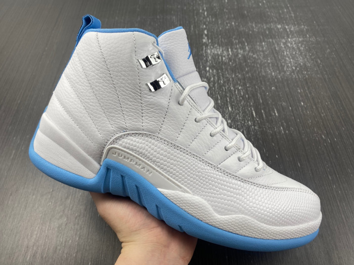 air jordan 12 retro white university blue 308243-142