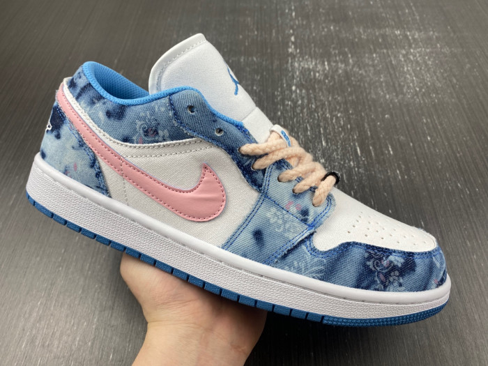 air jordan 1 low washed denim aj1l-0608