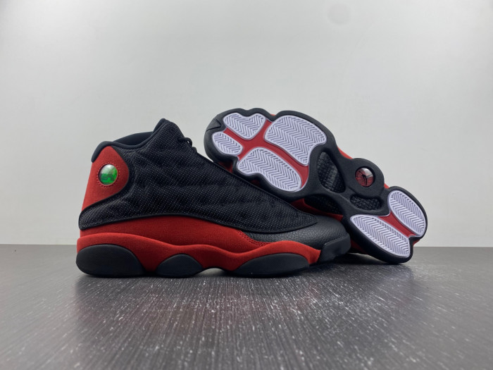 air jordan 13 retro“bred” black/ red 414571-004