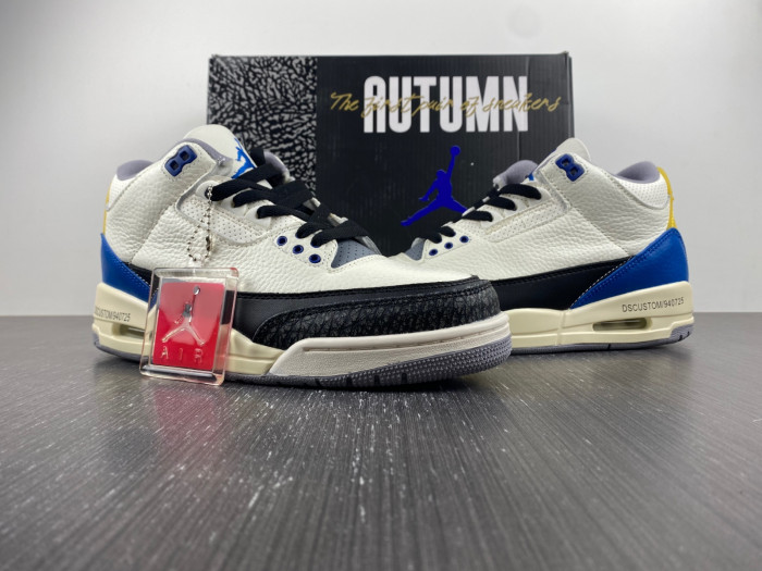 air jordan 3 white and blue do0102