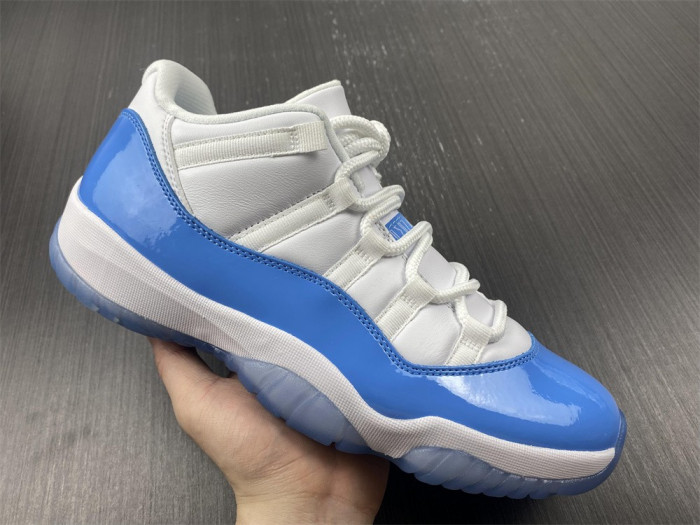 air jordan 11 retro low "carolina 2017 release" 528895-106