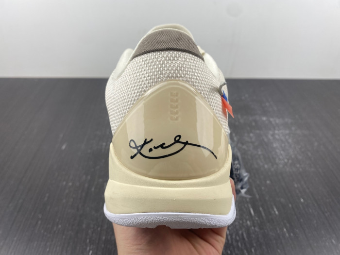 nike kobe 5 protro undefeated rice whiten kb5-0615