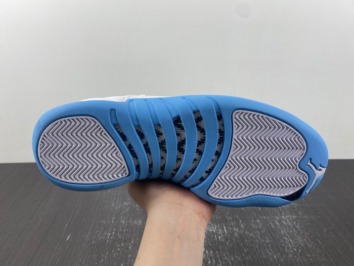 air jordan 12 retro white university blue 308243-142