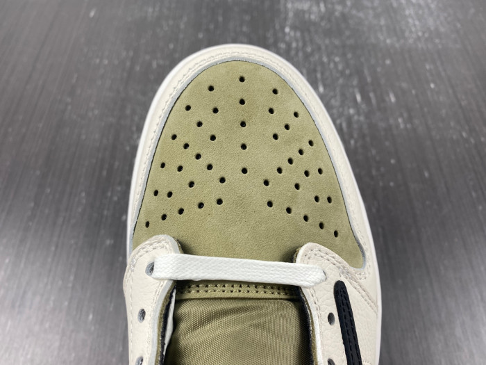 air jordan 1 retro low golf travis scott neutral olive fz3124-200