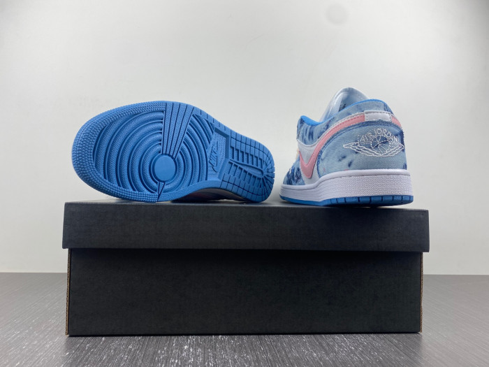 air jordan 1 low washed denim aj1l-0608