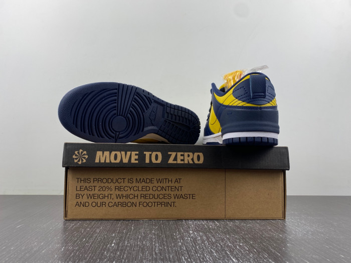 nike dunk low disrupt 2 michigan dv4024-400