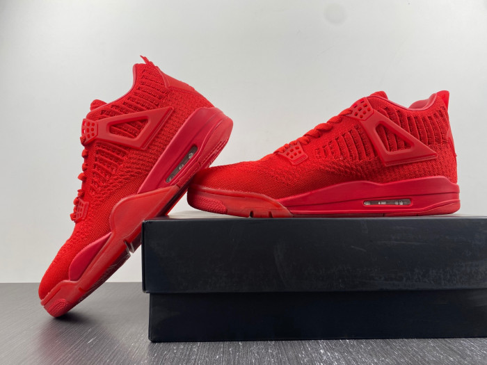 air jordan 4 flyknit red aq3559-600