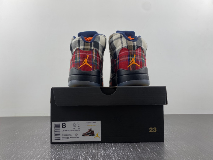 air jordan 5 retro plaid fd4814-008