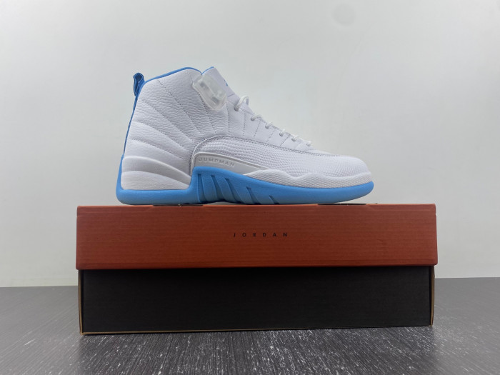 air jordan 12 retro white university blue 308243-142