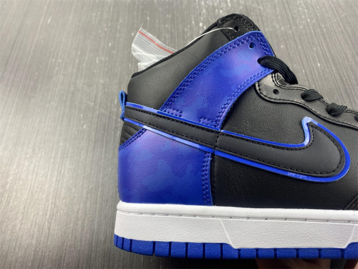 nike dunk high se camo black royal dd3359-001