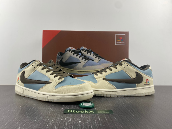 nike dunk low travis scott x playstation cu1726-800