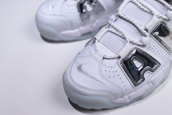 nike air more uptempo white Ch*0me blue tint 917593-100