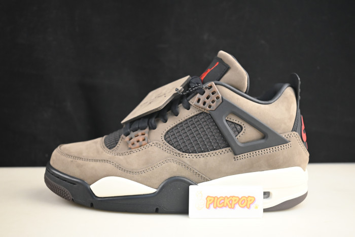 travis scott x air jordan 4 retro brown aj4-0610
