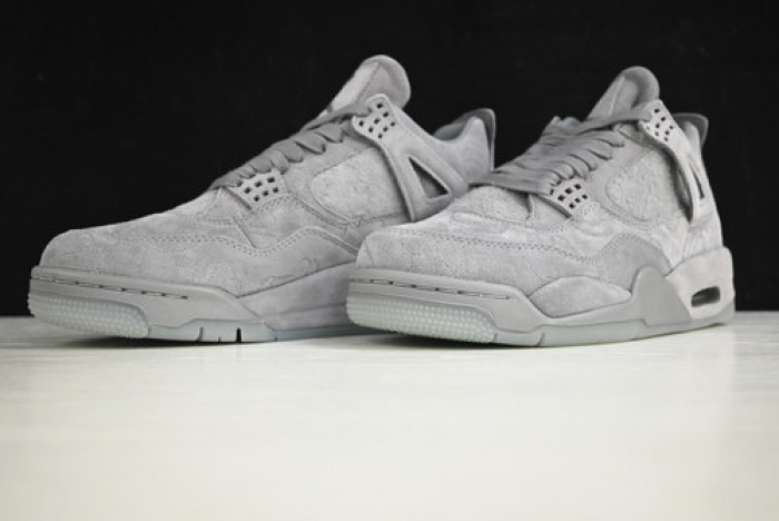 nike air jordan 4 retro kaws cool grey 930155 003