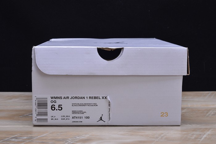 air jordan 1 rebel “chicago” red at4151-100