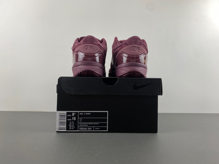 nike kobe 4 red fq3544-201