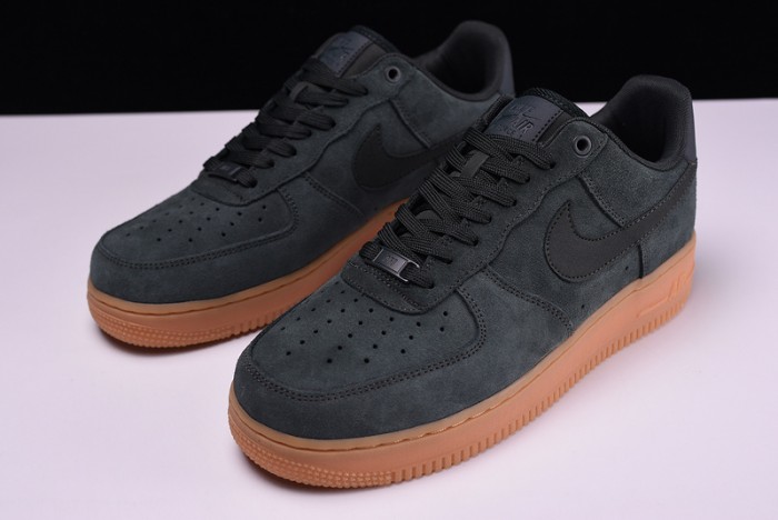 nike air force 1 ´07 lv8 suede outdoor green brand aa1117-300
