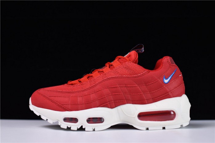 nike air max 95 tt "pull tab" gym red/ sail-gym-blue aj1844-600