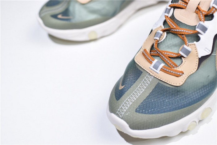 nike react element 87 undercover green mist bq2718-300