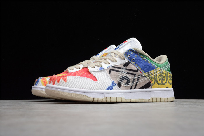 nike dunk low sp city market da6125-900