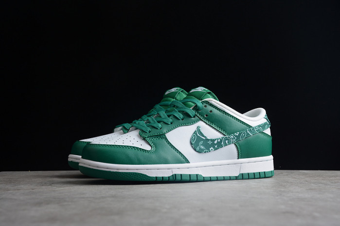 nike dunk low essential paisley pack green dh4401-102