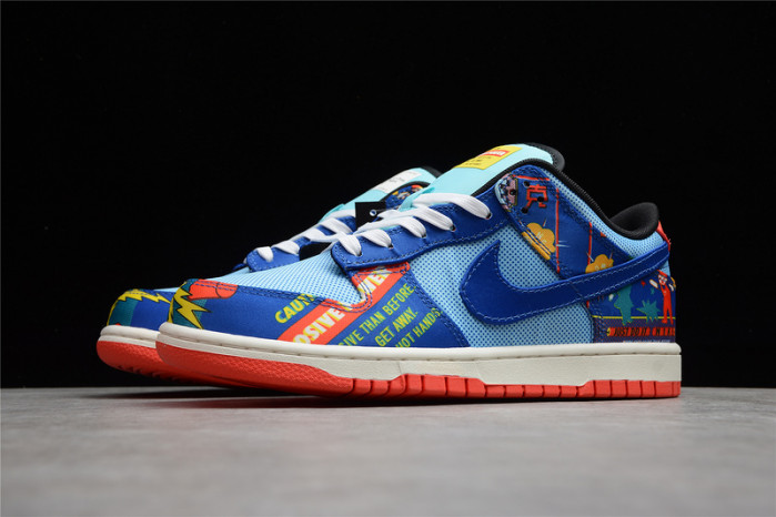 nike sb dunk low retro “firecracker” dd8477-446