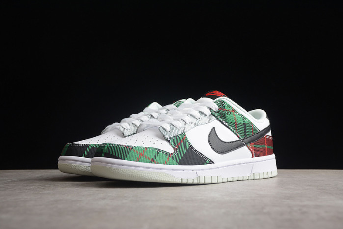 nike dunk low “plaid” dv0827-100