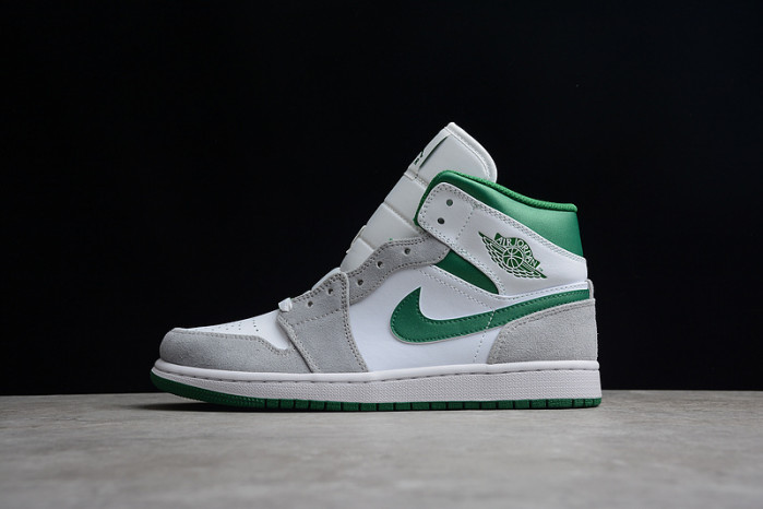 air jordan 1 mid grey green dc7294-103