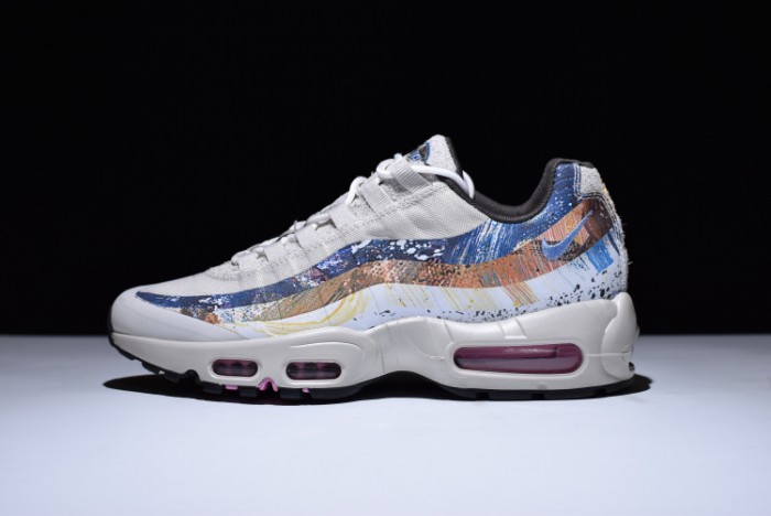 nike mens air max 95 graphic prints "dave white" 872640-200
