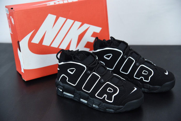 nike air more uptempo black white 414962-002