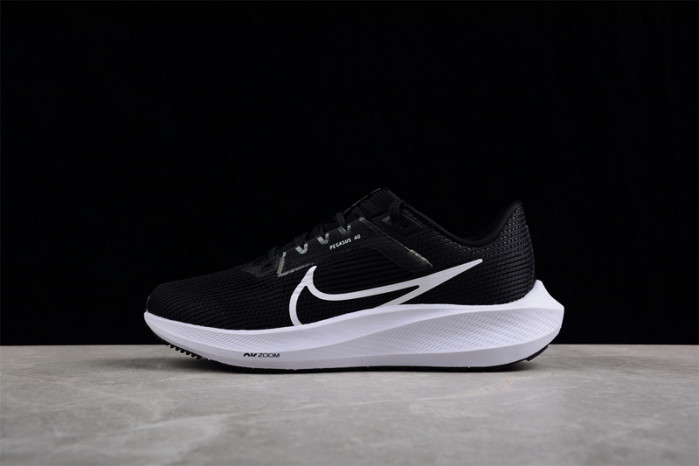 air zoom pegasus 40 wide ''black white'' dv7480-001