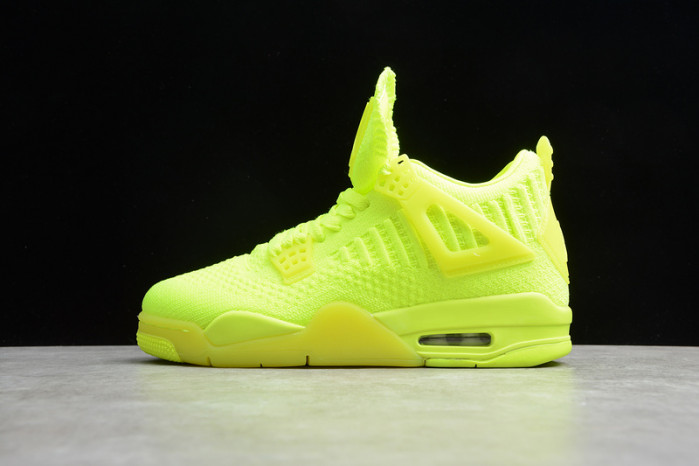 air jordan 4 flyknit volt aq3559-700