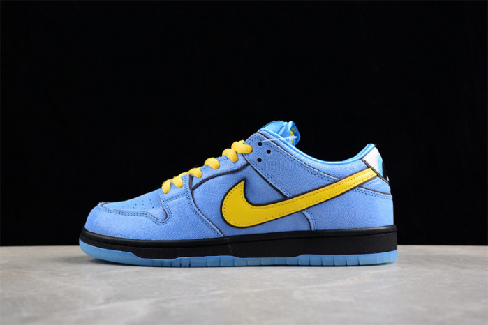 the powerpuff girls x nike sb dunk low “bubbles” fz8320-400