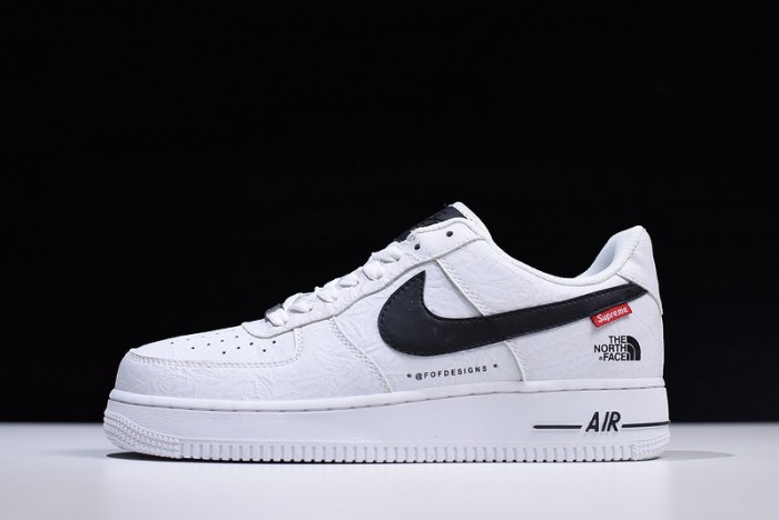 nike air force 1 ''07 x S*p*e x the n0*h f**e white/black ar3066-100