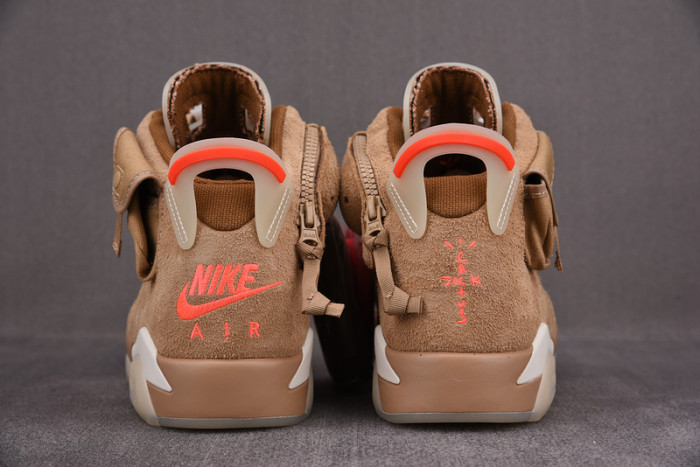 travis scott x air jordan 6 “british khaki ” dh0690-200