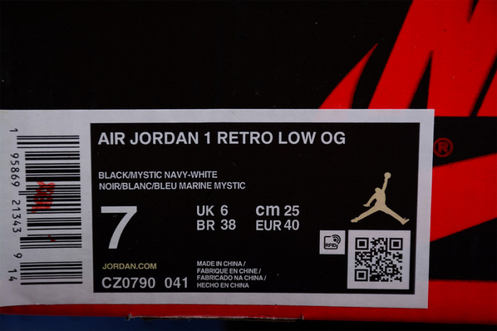 air jordan 1 low og “mystic navy” cz0790-041