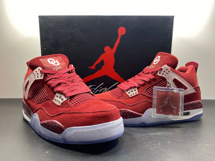 air jordan 4 retro pe red aj4-1032076