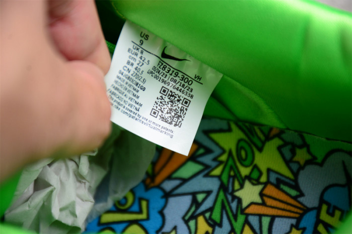 the powerpuff girls x nike sb dunk low “buttercup” fz8319-300