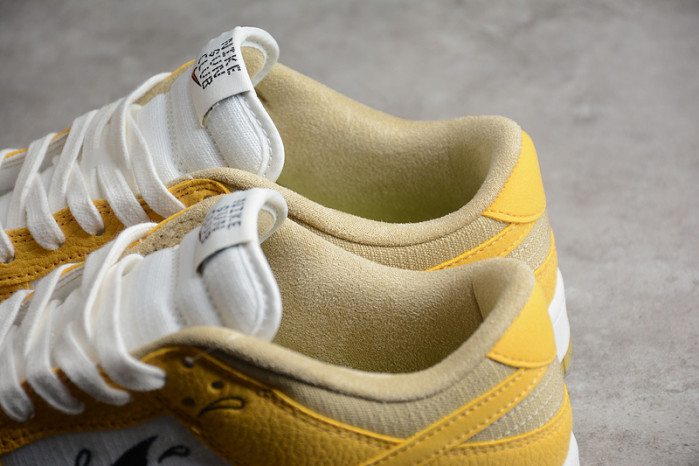 nike dunk low retro sun club wheat grass orange dv1681-100