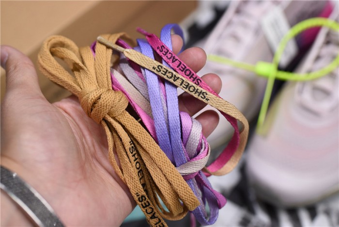 ow nike air max 97 rose aj4585-600