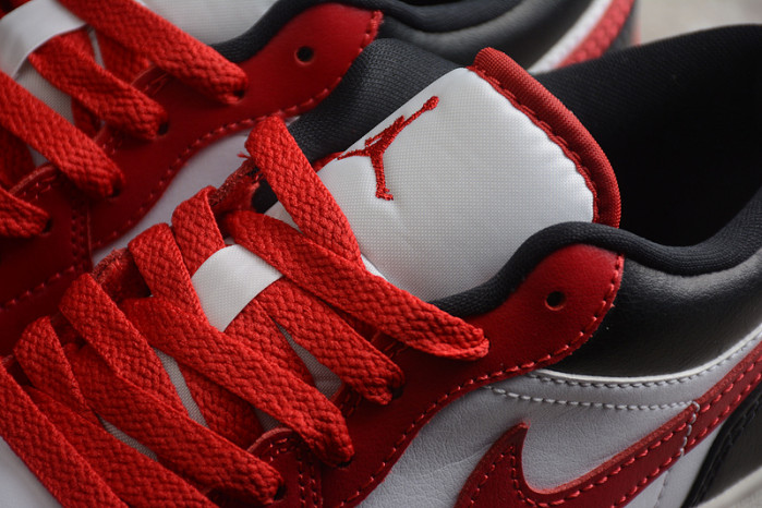 jordan 1 low reverse black toe dc0774-160