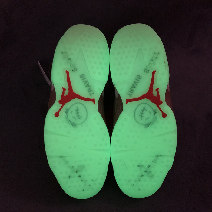 travis scott x air jordan 6 “british khaki ” dh0690-200