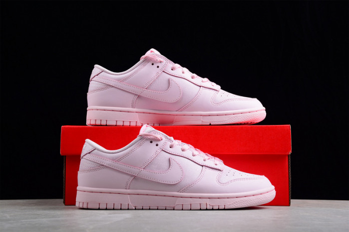 nike dunk low pink (gs) 921803-601