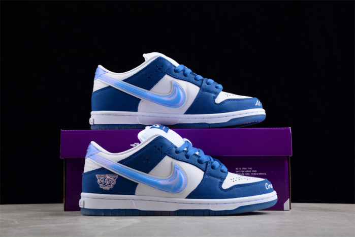 nike sb dunk low born x raised one block at a time fn7819-400